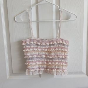 Fun multicolor crop top